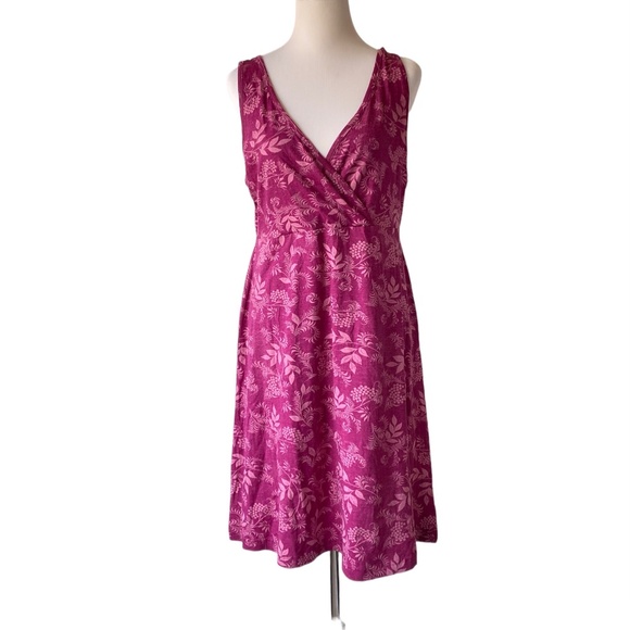 Natural Reflections Pink Floral Sleeveless Dress NWT - Picture 1 of 14